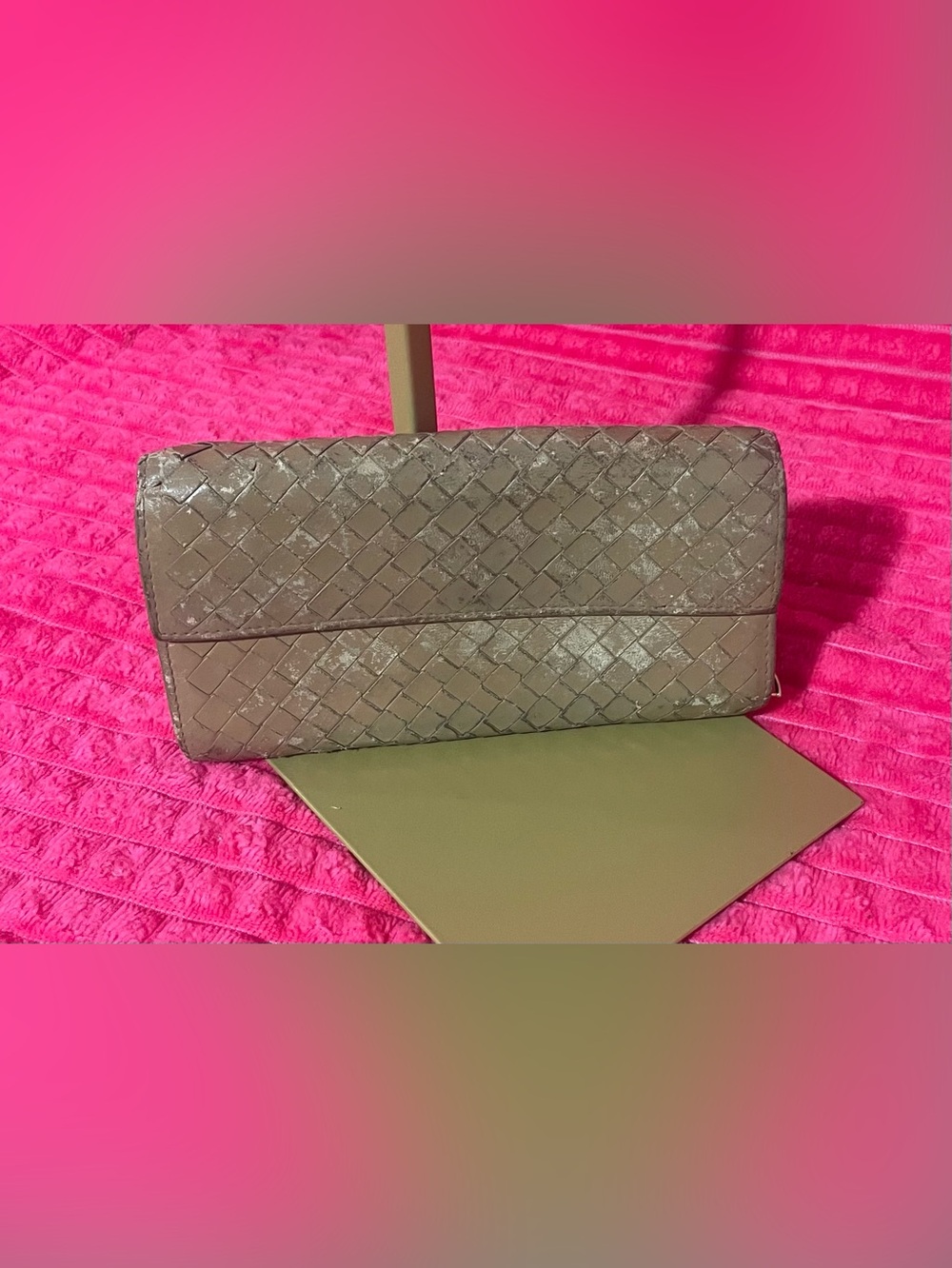Bottega Veneta Intrecciato Continental Flap Wallet